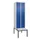 Z-garderobekast,HxBxD 2120x600x815mm,2vak,vak B 300mm,cil.-slot