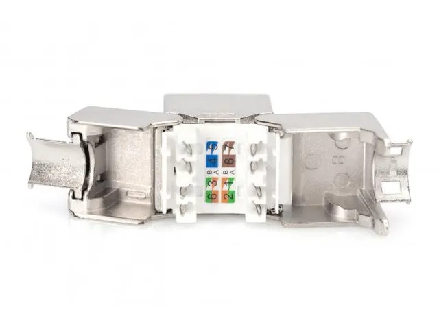 CAT 6 Keystone-module afgeschermd gereedschapsloze installatie