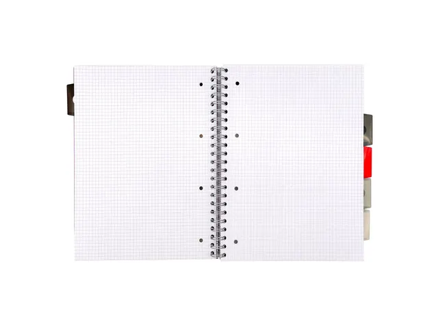 Carnet de projet spirales Pukka Pad Metallic Executive A4 quadrille 3