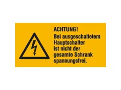 Waarschuwings-Combibord,V. Binnen/Buiten