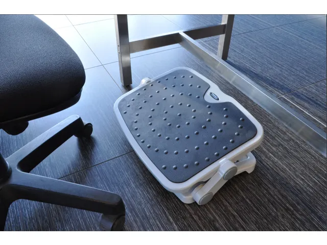 Desq Verstelbare Voetensteun Anti Slip Grijs 2 Standen