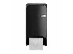 CMT Quartz Toiletrolhouder Doppenrol Zwart