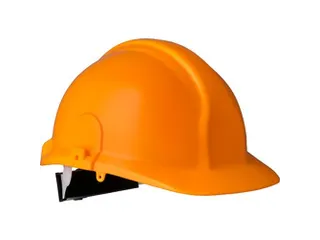 Veiligheidshelm Arco Champion Plus met draaiknop oranje - 1