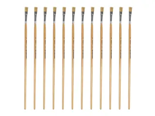 Lyonse penseel Kangaro #10 gelakt hout doos a 12 stuks - 1