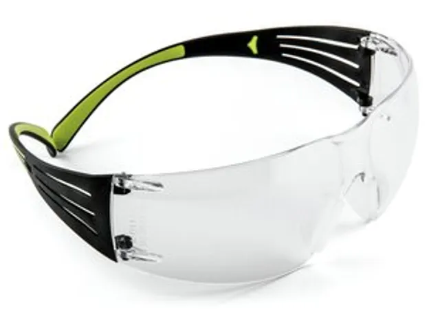 Lunettes de sécurité SecureFit 400 Noir/Vert Polycarbonate incolore