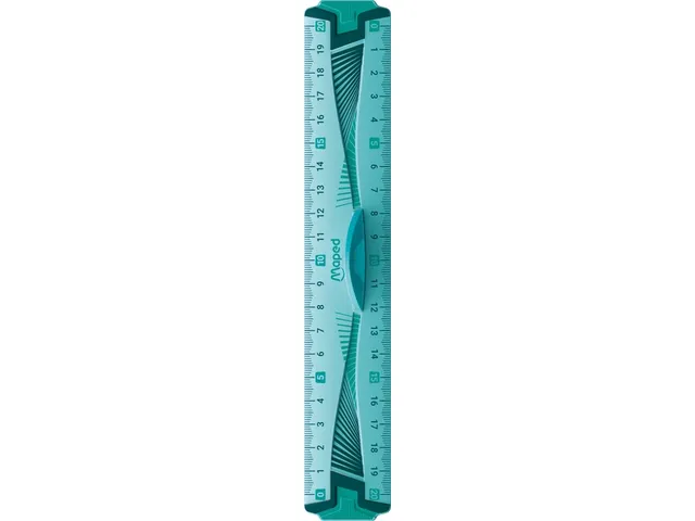 Liniaal Maped Flex met grip 20cm assorti