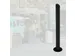Cendrier colonne BRASQ AT300 inox noir