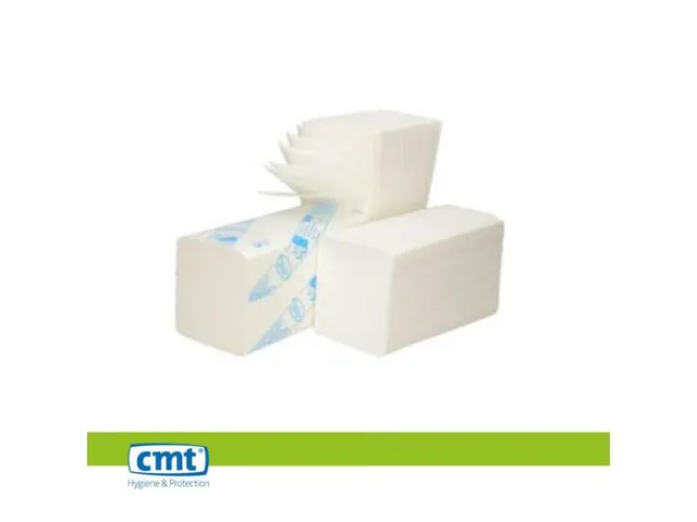 Handdoekpapier I-vouw Eco cellulose 3-laags wit 42x22cm 20x100 stuks