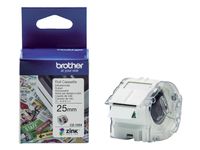 Labeletiket Brother CZ-1004 25mmX5m kleur opdruk