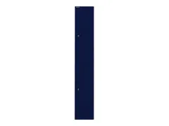 Garderobekast 1802x305x457mm 1x2 Vakken Plaatstaal Oxfordblauw