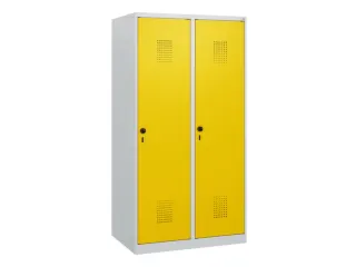 schoollocker,HxBxD 1530x800x500mm,2vak,vak B 400mm,draaigrendel - 2