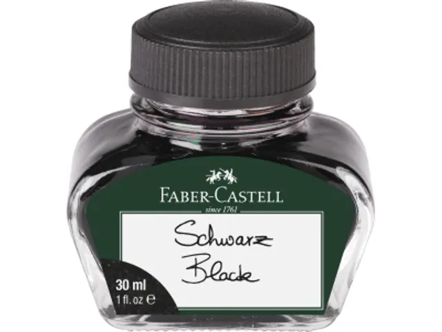 vulpeninkt Faber-Castell zwart flacon 30 ml