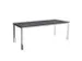 In hoogte verstelbaar bureau,HxBxD 720-840x2000x800mm,CC-zwart