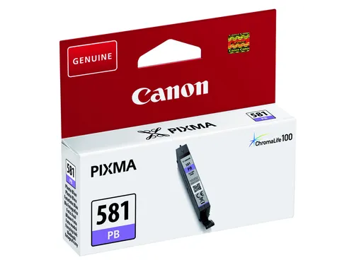 Inktcartridge Canon CLI-581 foto blauw