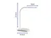 Bureaulamp MAUL Pearly LED voet dimbaar colour vario Wit