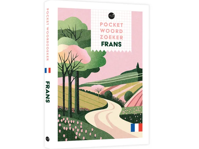 Pocket woordzoeker MUS Frans 128 pagina's