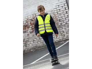 Schlamm Jacket Fluohesje Voor Kinderen Geel M - 5