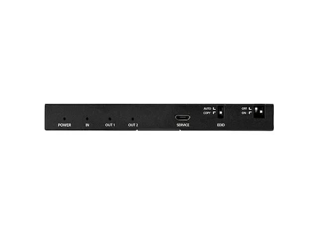HDMI splitter 2-poorts 4K 60Hz met ingebouwde scaler