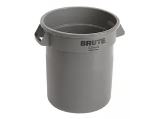 Ronde Brute container 37.9 liter Grijs Polyethyleen Rubbermaid - 1