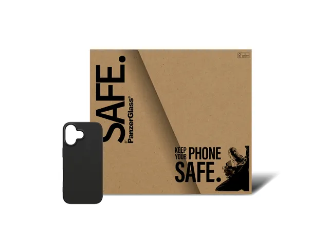 PanzerGlass SAFE. by TPU Case Black iPhone 17 | Bulk, Hoes, Apple,