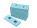 Bloc numéros 1-1000 42x105mm bleu 10 pièces