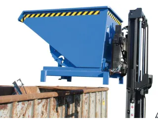 Zwaarlast-kiepbak,HxLxB 1230x1755x1580mm,1,7m³,draagverm. 4000kg - 1