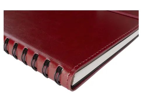 Notitieboek Multo Hannibal A5 kunstleder bordeaux