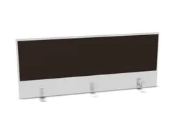 opzetpaneel,v. bureau,aanbouw achter,B 1400mm,Bl-wit,BN2036-bruin