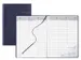 Agenda 2027 Brepols Omega Lima 7 jours/2 pages bleu