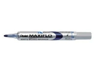 Viltstift Pentel MWL5 Maxiflo whiteboard blauw 1mm - 1