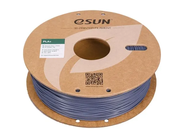 eSUN PLA+ 3D printer Filament 1,75mm Grijs 1kg