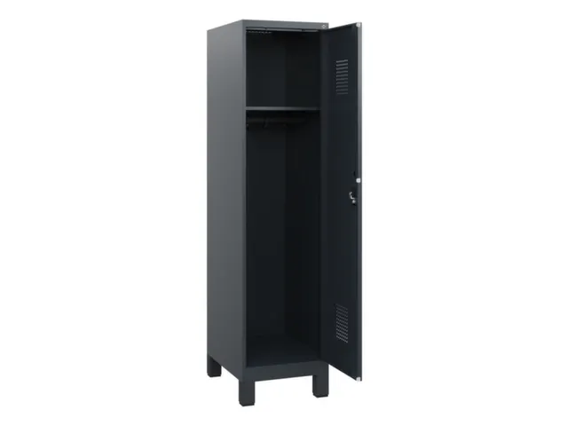 schoollocker,HxBxD 1630x400x500mm,1vak,vak B 400mm,cil.-slot,voeten