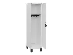 schoollocker,HxBxD 1630x400x500mm,1vak,vak B 400mm,draaigrendel,voeten