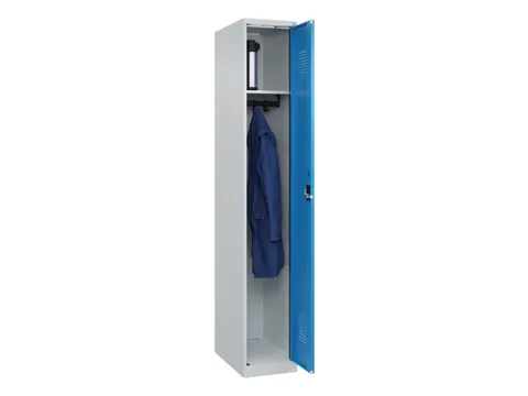locker,HxBxD 1850x300x500mm,1vak,vak B 300mm,cil.-slot,staand op vloer