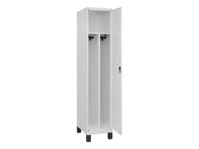 locker voor scheiding van kleding,HxBxD 1950x400x500mm,1vak