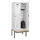 locker met bank,HxBxD 2120x800x815mm,2vak,vak B 400mm,draaigrendel