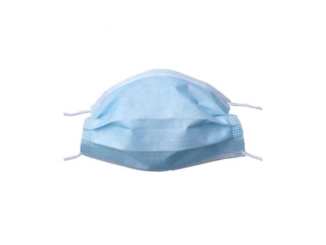 Mondkapjes non-medical blauw 3-laags 50 Stuks Voordeelbundel | Wasbaar-Mondmasker.be