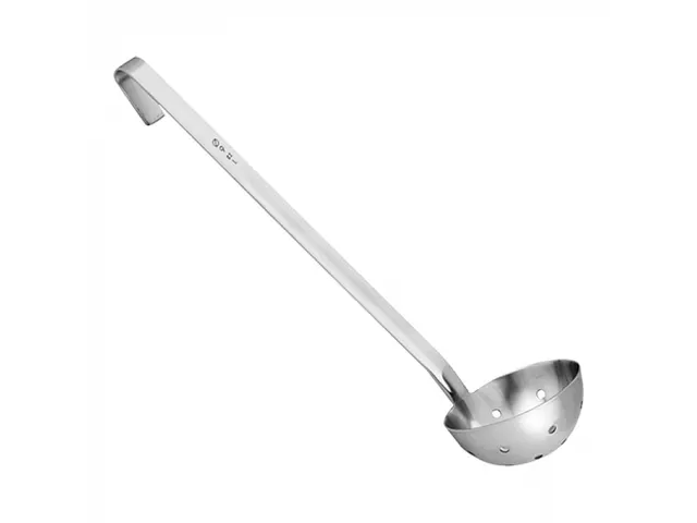 Opscheplepel geperforeerd 10,0 cm