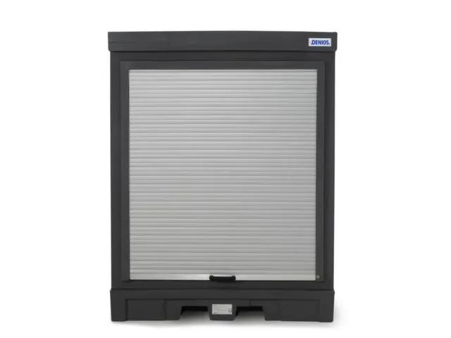 depot,v. aquatoxische/bijtende stoffen,HxBxD 1980x1554x1083mm,roldeur