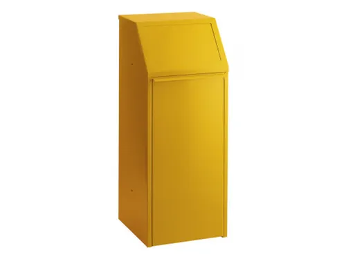 Afvalverzamelaar 70 liter Geel