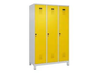 locker voor scheiding van kleding,HxBxD 1950x1200x500mm,3vak - 2