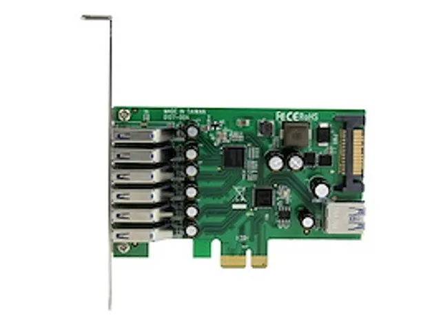 7 Poorts PCI Express USB 3.0 Kaart 5Gbps