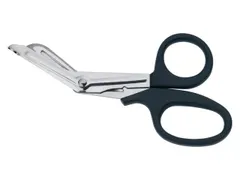 EHBO schaar 19cm met gebogen bladen en ronde punt