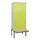 Z-garderobekast,HxBxD 2120x800x815mm,4vak,vak B 400mm,cil.-slot