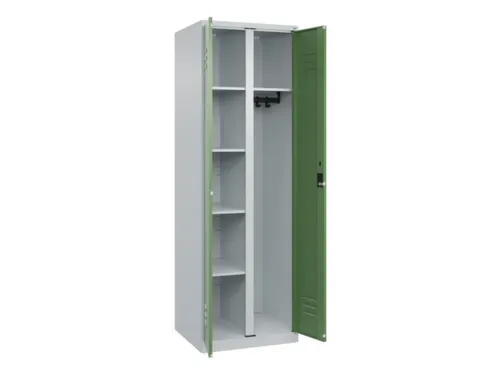 wasgoedverdeelkast,HxBxD 1850x600x500mm,vak B 300mm,cilinderslot