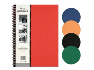 Plakboek Neutraal 160x215mm 36vel - 1