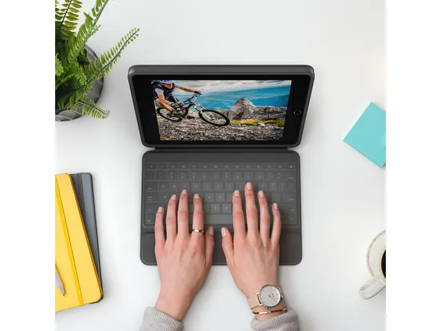 Rugged Folio Toetsenbord/hoes iPad (7/8e gen.) Azerty FR Bluetooth