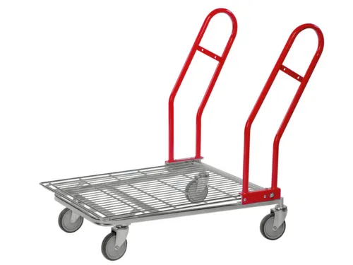 platformwagen,draagverm. 200kg,laadvl. LxB 850x600mm,staalplaat