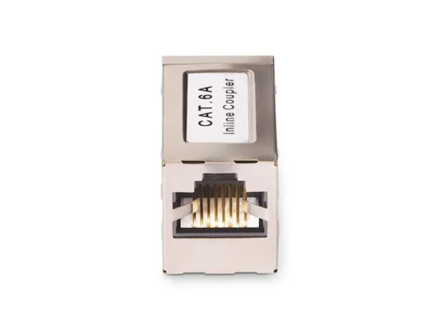 Shielded RJ45 Koppelstuk Inline Cat6a Coupler F/F