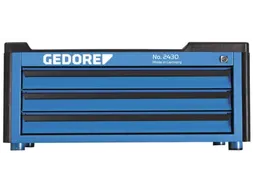 GEDORE 2430 Gereedschapskist met 3laden
